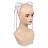 Overwatch 2 x Street Fighter 6 Juno Accessoire pour Cheveux+Boucle d'Oreilles pour Chun-Li Cosplay