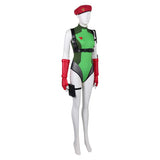 Overwatch 2 x Street Fighter 6 Widowmaker Tenue Verte de Cammy White Peau Coslay Costume