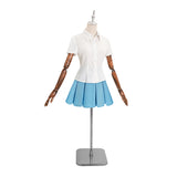 Overwatch Kiriko Tenue Bleue Cosplay Costume