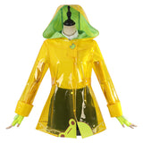 Overwatch Mei Raincoat Imperméable Tenue Jaune Cosplay Costume
