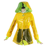 Overwatch Mei Raincoat Imperméable Tenue Jaune Cosplay Costume