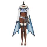 Overwatch OW Freya Tenue Bleue Cosplay Costume