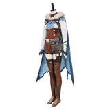 Overwatch OW Freya Tenue Bleue Cosplay Costume