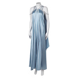 Padme Amidala Naberrie Pyjama Robe Bleue Cosplay Costume