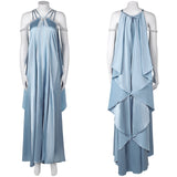 Padme Amidala Naberrie Pyjama Robe Bleue Cosplay Costume