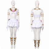 Panty & Stocking with Garterbelt Panty Tenue de Combat Blanche Cosplay Costume