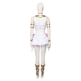 Panty & Stocking with Garterbelt Panty Tenue de Combat Blanche Cosplay Costume