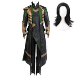 Thor 2 : Le Monde des ténèbres Loki Uniform Cosplay Costume Halloween