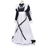 Playing Death Games to Put Food on the Table(2026) Aoi Robe de Soubrette Cosplay Costume