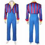 Prince Rogers Nelson 1980s Tenue Rouge et Bleue Costume Vintage