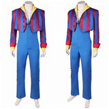 Prince Rogers Nelson 1980s Tenue Rouge et Bleue Costume Vintage