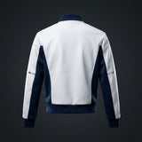 Cosplay Costume Mister Fantastic Avengers: Doomsday(2026) Film Cosplay Veste Blanche et Bleue Homme