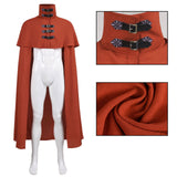 Cosplay Costume Vincent Valentine Dirge of Cerberus: Final Fantasy VII Jeu Cosplay Cape Rouge Homme