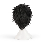 Cosplay Perruque Natsuki Subaru RE0(2026) Anime Perruque Noire Homme