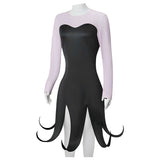 Cosplay Costume Ursula La Petite Sirène Film Cosplay Robe Noire et Rose Femme