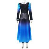 Cosplay Costume Evie Descendants: Wicked Wonderland(2026) Film Cosplay Combinaison Bleue et Noire Femme