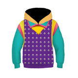 Enfant Stranger Things Saison 5 Holly Wheeler Sweat-shirt à Capuche/Zip Costume Violet