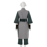 Cosplay Costume Toph Beifong Avatar: The Last Airbender Saison 2(2026) TV Cosplay Tenue Grise Femme
