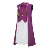 Cosplay Costume Toad The Super Mario Galaxy Movie(2026) Film Cosplay Tenue Violette Enfant