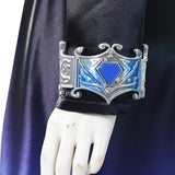 Cosplay Costume Evie Descendants: Wicked Wonderland(2026) Film Cosplay Combinaison Bleue et Noire Femme