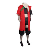 Cosplay Costume Sekiro Sekiro: No Defeat(2026) Anime Cosplay Tenue Rouge Homme