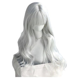 Cosplay Perruque Clea Clair Obscur: Expedition 33 Jeu Perruque Blanche Femme