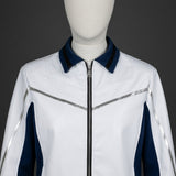 Cosplay Costume Mister Fantastic Avengers: Doomsday(2026) Film Cosplay Veste Blanche et Bleue Homme