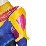 Psylocke Ensemble de Combinaison Bleue Cosplay Costume