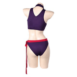 Psylocke Maillot de Bain 2-Pièces Cosplay Costume