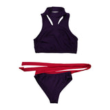 Psylocke Maillot de Bain 2-Pièces Cosplay Costume