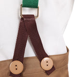 Quand Souffle Le Vent Jim Bloggs Chemise Blanche+Salopette Marron Cosplay Costume
