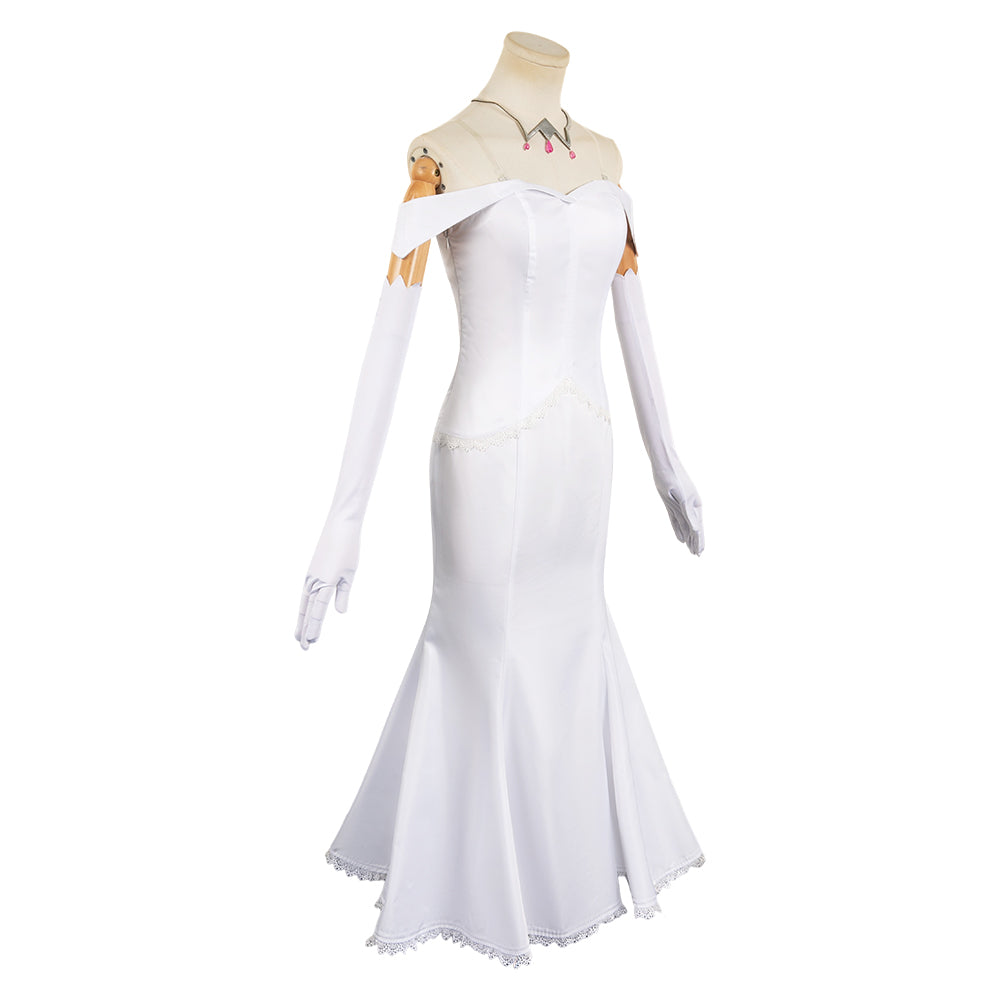 Re:Zero Kara Hajimeru Isekai Seikatsu Emilia Robe Blanche Cosplay Cost –  Cosplaycart.fr