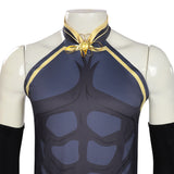 Record of Ragnarok Qin Shi Huang Tenue Jaune Cosplay Costume