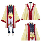 Record of Ragnarok Qin Shi Huang Tenue Jaune Cosplay Costume