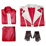 Red One(2024) Nick Santa Claus Père Noël Tenue Rouge Cosplay Costume