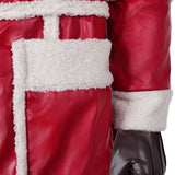 Red One(2024) Nick Santa Claus Père Noël Tenue Rouge Cosplay Costume