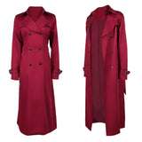 Resident Evil Requiem(2026) Alyssa Ashcroft Trench-coat Manteau Rouge Cosplay Costume