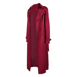 Resident Evil Requiem(2026) Alyssa Ashcroft Trench-coat Manteau Rouge Cosplay Costume