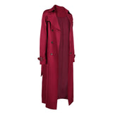 Resident Evil Requiem(2026) Alyssa Ashcroft Trench-coat Manteau Rouge Cosplay Costume