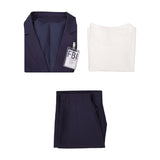 Resident Evil Requiem(2026) Grace Ashcroft Tenue Noire Cosplay Costume