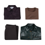 Retour à Silent Hill(2026) James Sunderland Tenue Noire et Verte Cosplay Costume