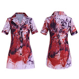 Retour à Silent Hill(2026) Nurse Robe Rouge Cosplay Costume