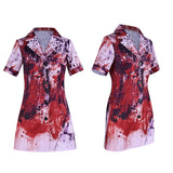 Retour à Silent Hill(2026) Nurse Robe Rouge Cosplay Costume