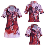 Retour à Silent Hill(2026) Nurse Robe Rouge Cosplay Costume