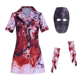 Retour à Silent Hill(2026) Nurse Robe Rouge Cosplay Costume
