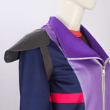 Rick et Morty Rick Sanchez Tenue Noire et Violette Cosplay Costume