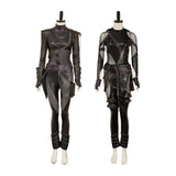 Rumi Mira Zoey Tenue Noire en Cuir Cosplay Costume