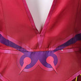 Scarlet Witch Tenue d'Impression Rouge Cosplay Costume