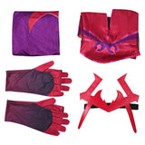 Scarlet Witch Tenue d'Impression Rouge Cosplay Costume