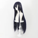 Sentenced to Be a Hero(2026) Patausche Kivia Cosplay Perruque Bleu Foncé